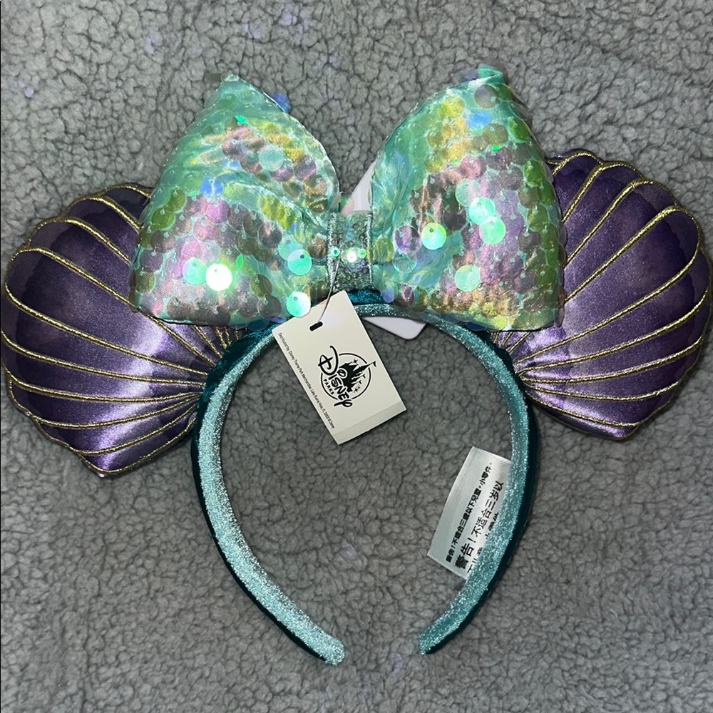 Disney Parks Little Mermaid Under the Sea Ears Headband